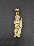 14k Gold Pendant - San Judas