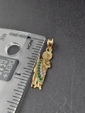 14k Gold Pendant - San Judas