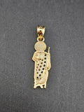 14k Gold Pendant - San Judas