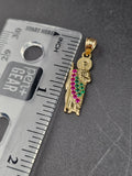 14k Gold Pendant - San Judas