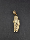 14k Gold Pendant - San Judas