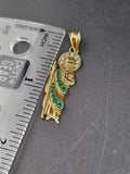 14k Gold Pendant - San Judas