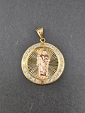 14k Gold Pendant - San Judas