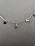 14k Gold Necklace - Cross