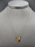 14k Gold Necklace - Heart