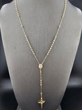 14k Gold Necklace - Rosary