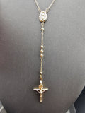 14k Gold Necklace - Rosary