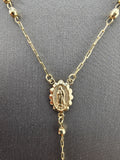 14k Gold Necklace - Rosary