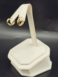 14K Gold Earrings - Huggie Hoops