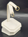 14K Gold Earrings - Huggie Hoops