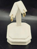14K Gold Earrings - Huggie Hoops