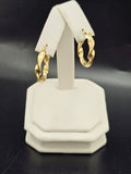 14K Gold Earrings - Huggie Hoops