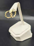 14K Gold Earrings - Huggie Hoops