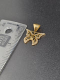 14k Gold Pendant - Butterfly