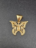 14k Gold Pendant - Butterfly