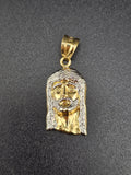 14k Gold Pendant - Jesus