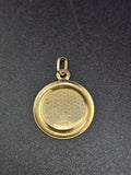 14k Gold Pendant - Virgin Mary
