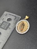 14k Gold Pendant - Virgin Mary