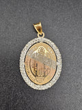14k Gold Pendant - Virgin Mary