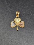 14k Gold Pendant - Hearts