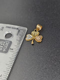 14k Gold Pendant - Hearts