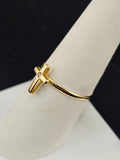 14K Gold Ring - Cross