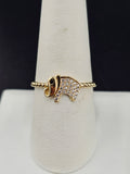 14K Gold Ring - Elephant