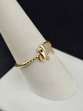 14K Gold Ring - Elephant
