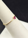 14K Gold Ring - Heart