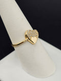 14K Gold Ring - Heart