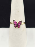 14K Gold Ring - Butterfly
