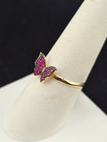 14K Gold Ring - Butterfly