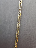 14k Gold Chain - Figaro