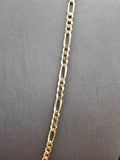 14k Gold Chain - Figaro