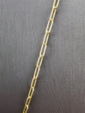 14k Gold Chain - Paperclip
