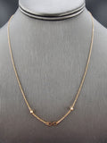 14k Gold Necklace - Infinity