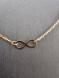 14k Gold Necklace - Infinity