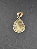 14k Gold Pendant - Virgin Mary