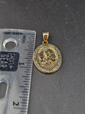 14k Gold Pendant - Jesus