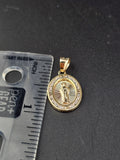 14k Gold Pendant - San Judas