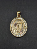 14k Gold Pendant - San Judas
