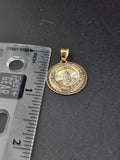 14k Gold Pendant - Virgin Mary