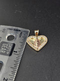 14k Gold Pendant - Virgin Mary
