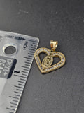14k Gold Pendant - Virgin Mary