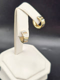 14K Gold Earrings - Huggie Hoops