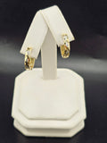 14K Gold Earrings - Huggie Hoops