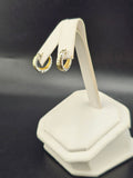 14K Gold Earrings - Huggie Hoops