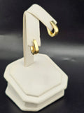 14K Gold Earrings - Huggie Hoops