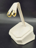 14K Gold Earrings - Huggie Hoops