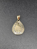 14k Gold Pendant - Virgin Mary